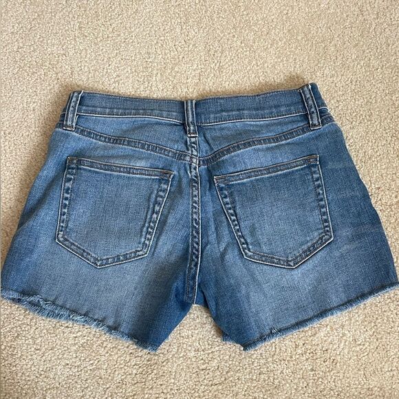 EUC J.Crew Indigo Denim Shorts - Picture 3 of 6